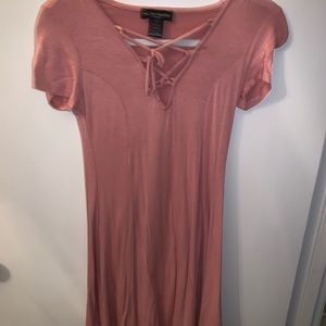 Salmon t-shirt dress!!